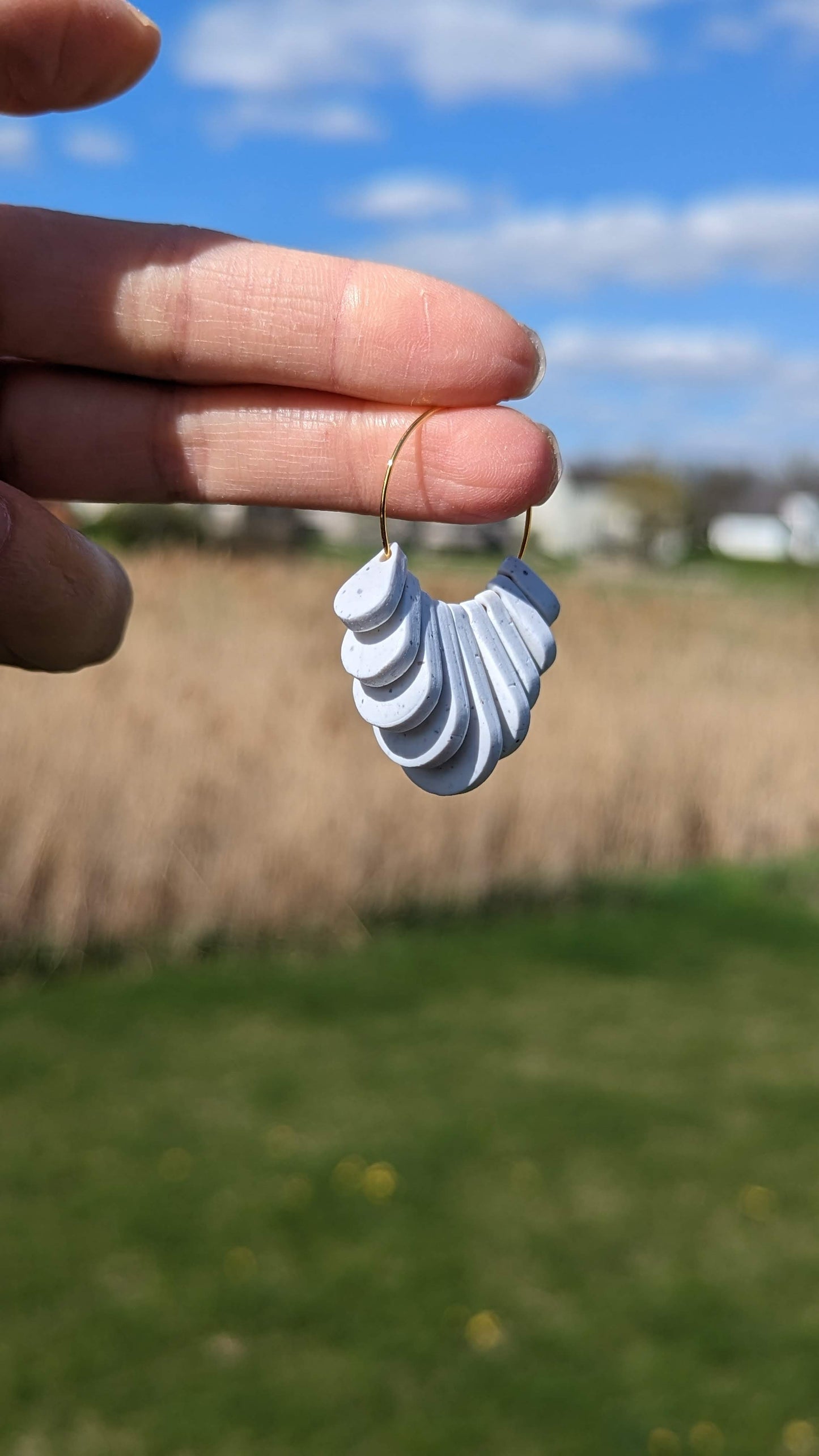 FLAT TEARDROP BEADS (top hole) - Basic Shapes