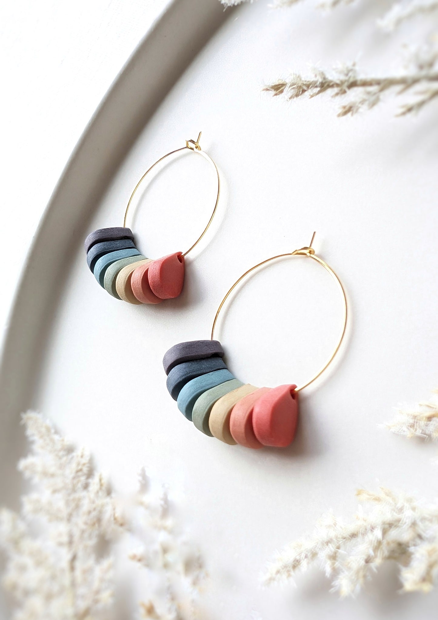 Color Recipe - Muted Rainbow Palette