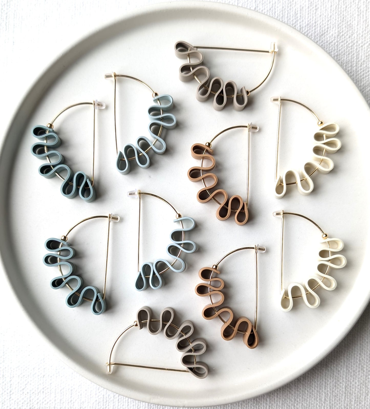 Semicircle Hoops #9.1 - Ribbon Collection - Needle & Thread Palette #1