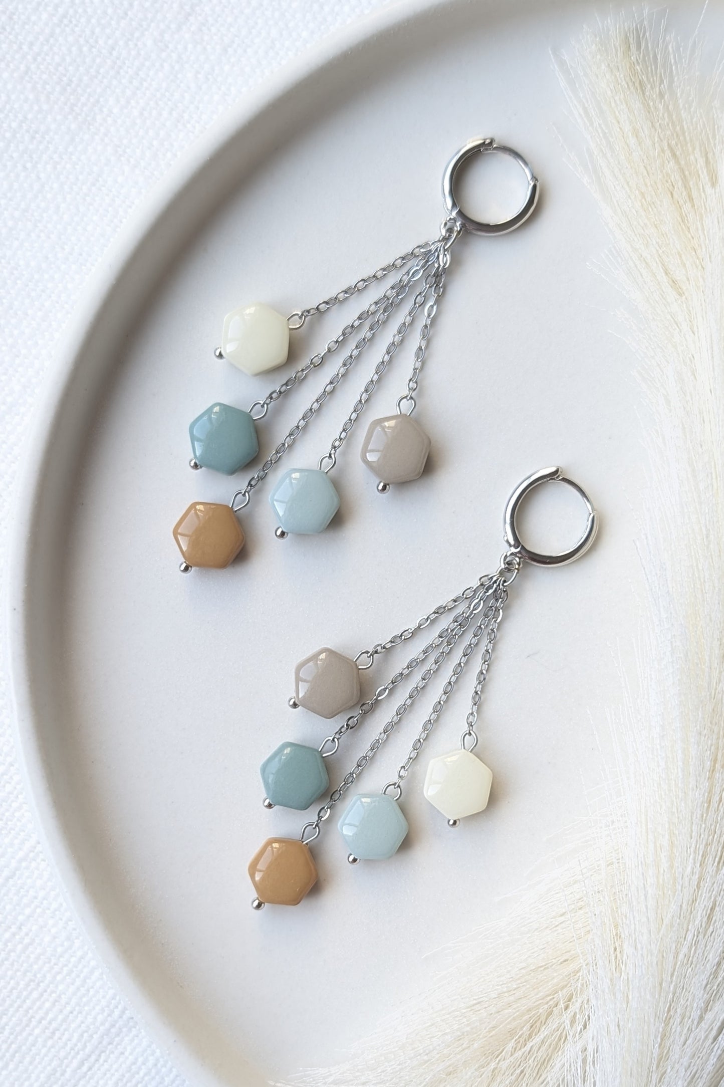 DANGLES #3 - Needle & Thread Palette #1 - SILVER