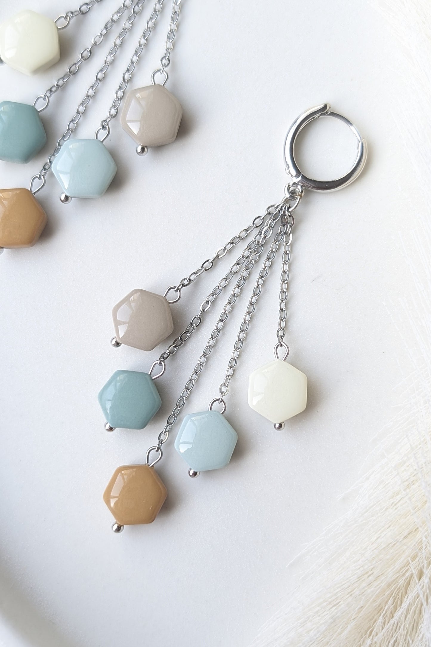 DANGLES #3 - Needle & Thread Palette #1 - SILVER