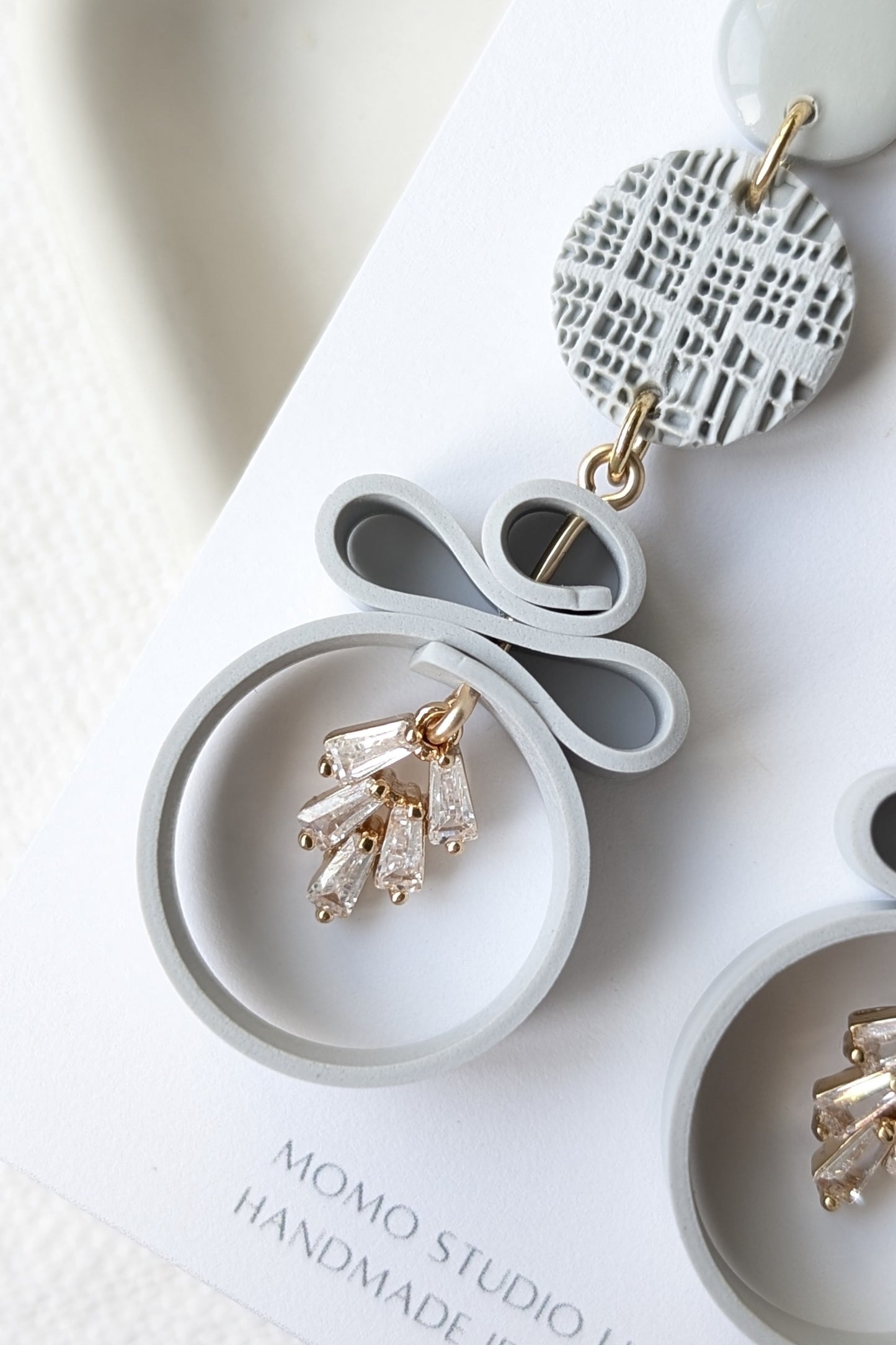 Dangles #2 - Ribbon Collection - Neutral Floral Palette #1