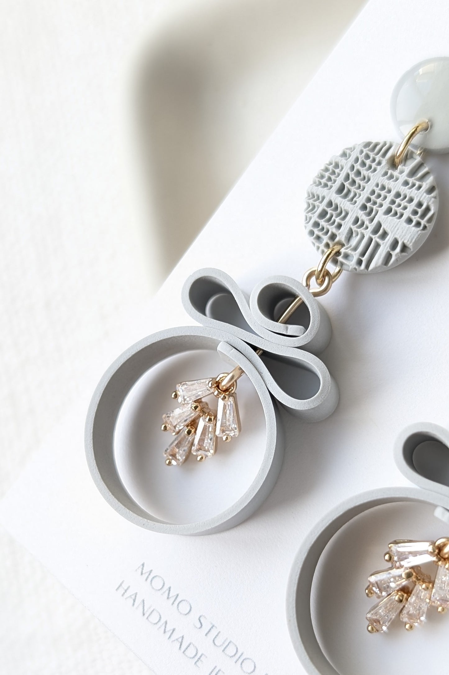Dangles #2 - Ribbon Collection - Neutral Floral Palette #1
