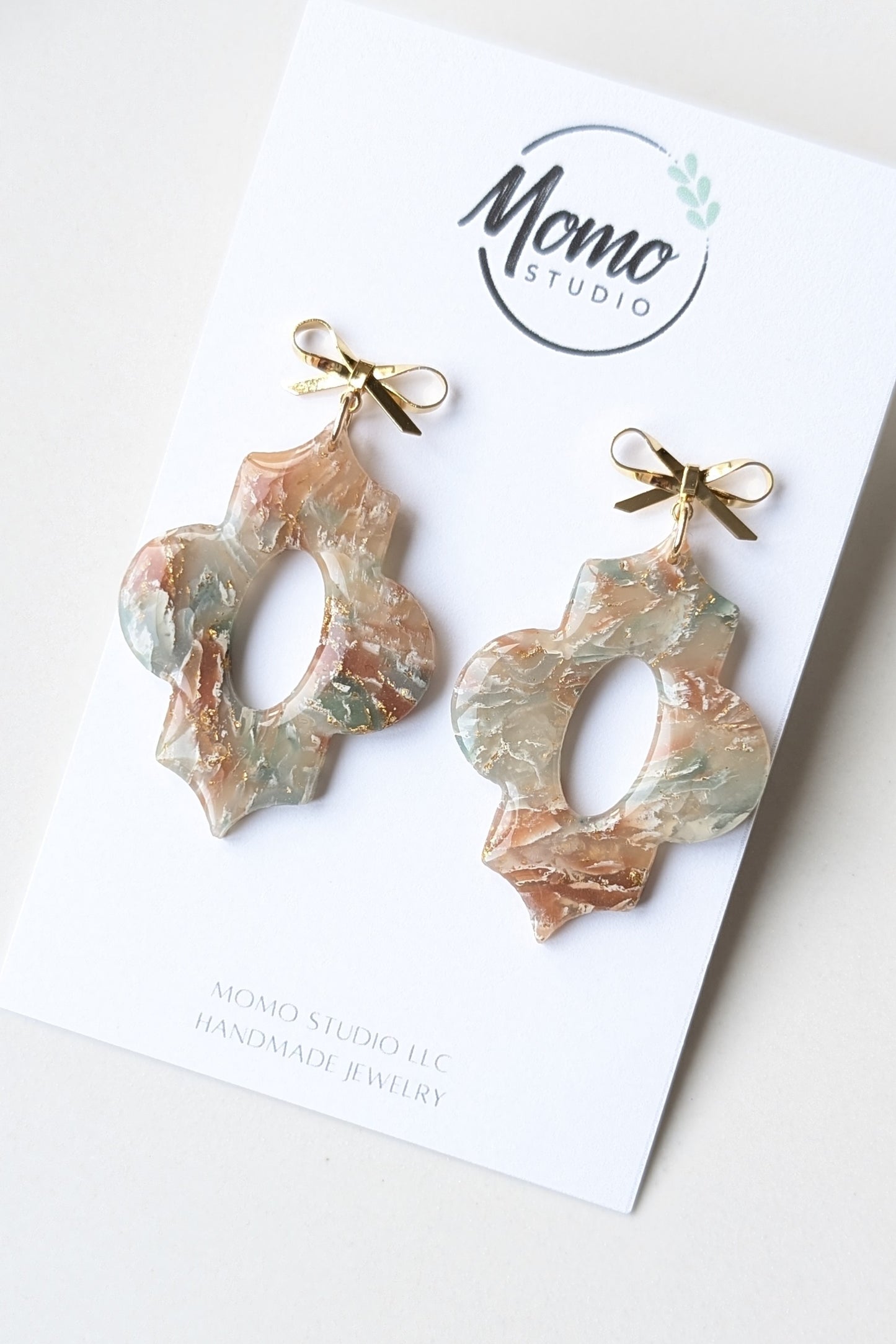Dangles #2 - Upcycled - Fall Coffee Palette #1