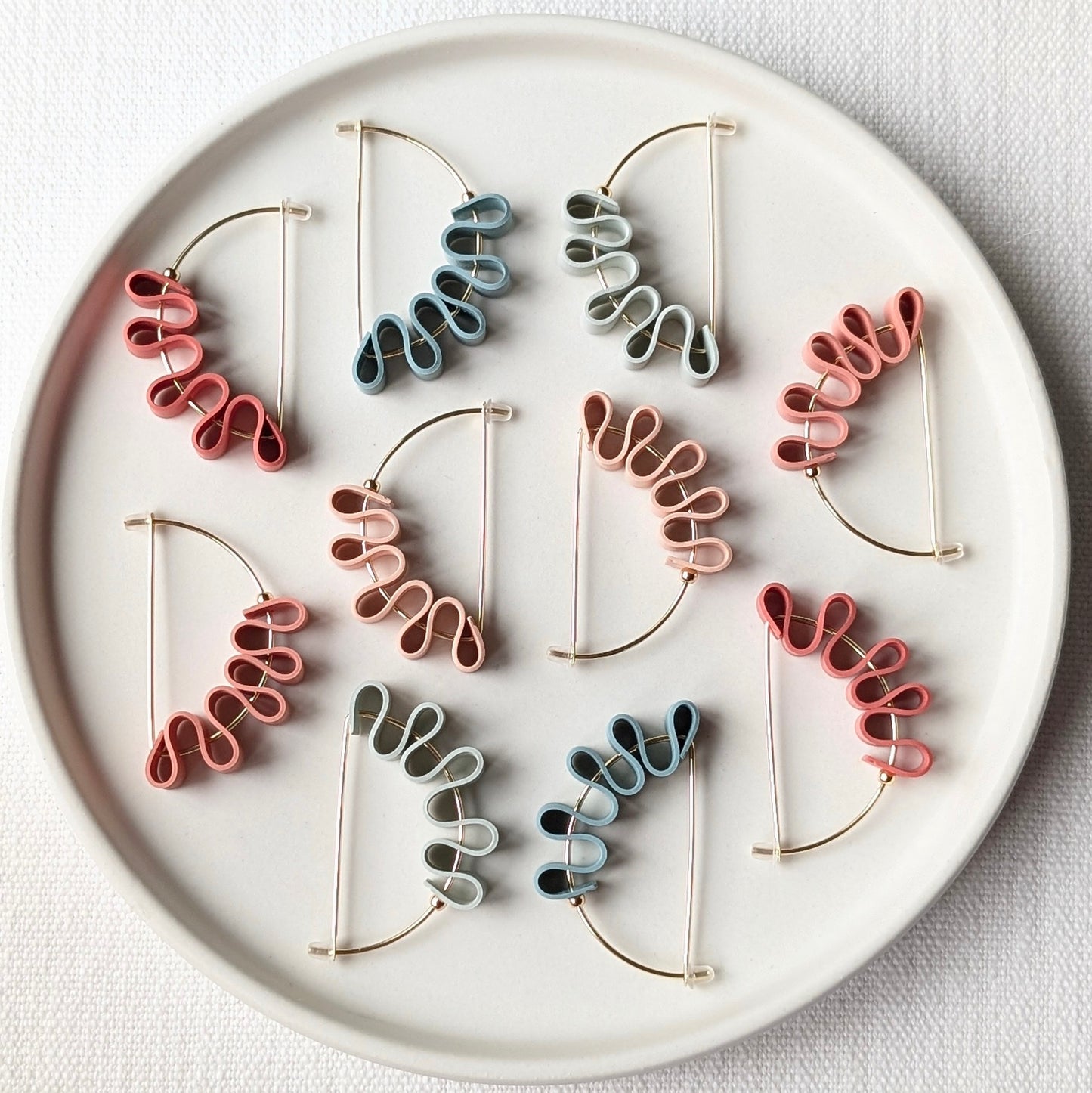 Semicircle Hoops #2 - Ribbon Collection - Spring Palette #4