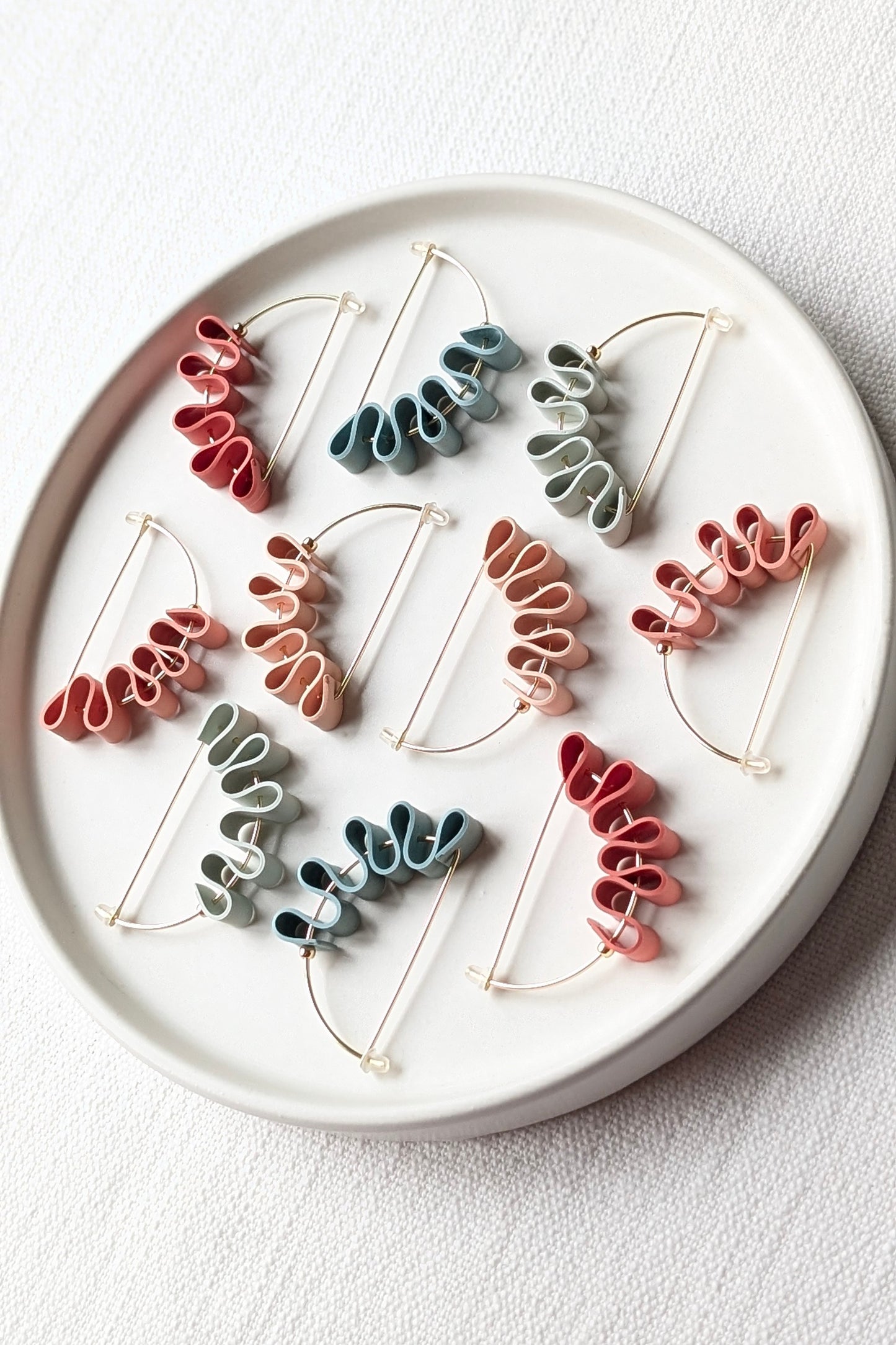 Semicircle Hoops #2 - Ribbon Collection - Spring Palette #4