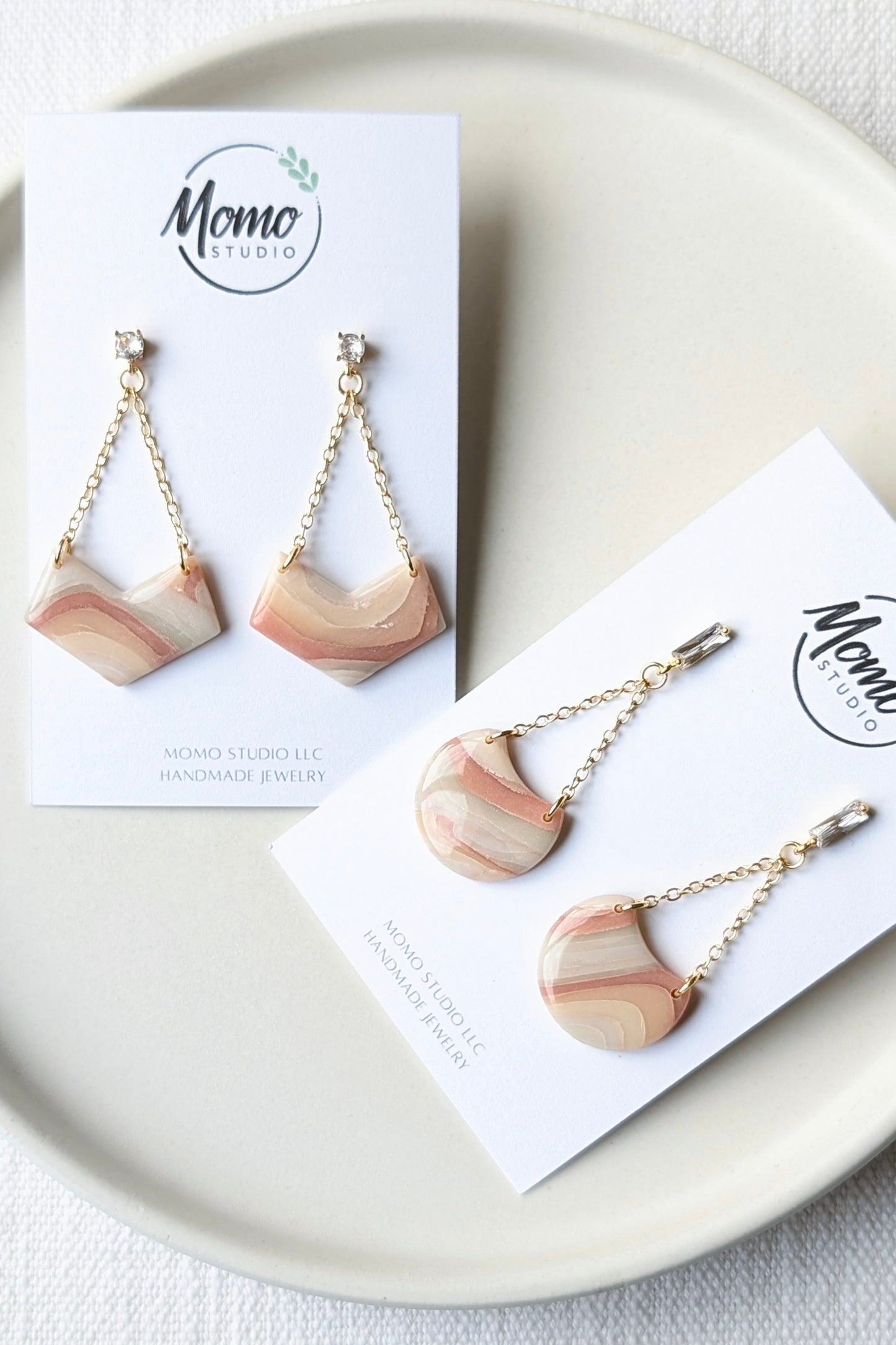 Dangles #10 - Geode Slab - Spring Flowers #1 Palette