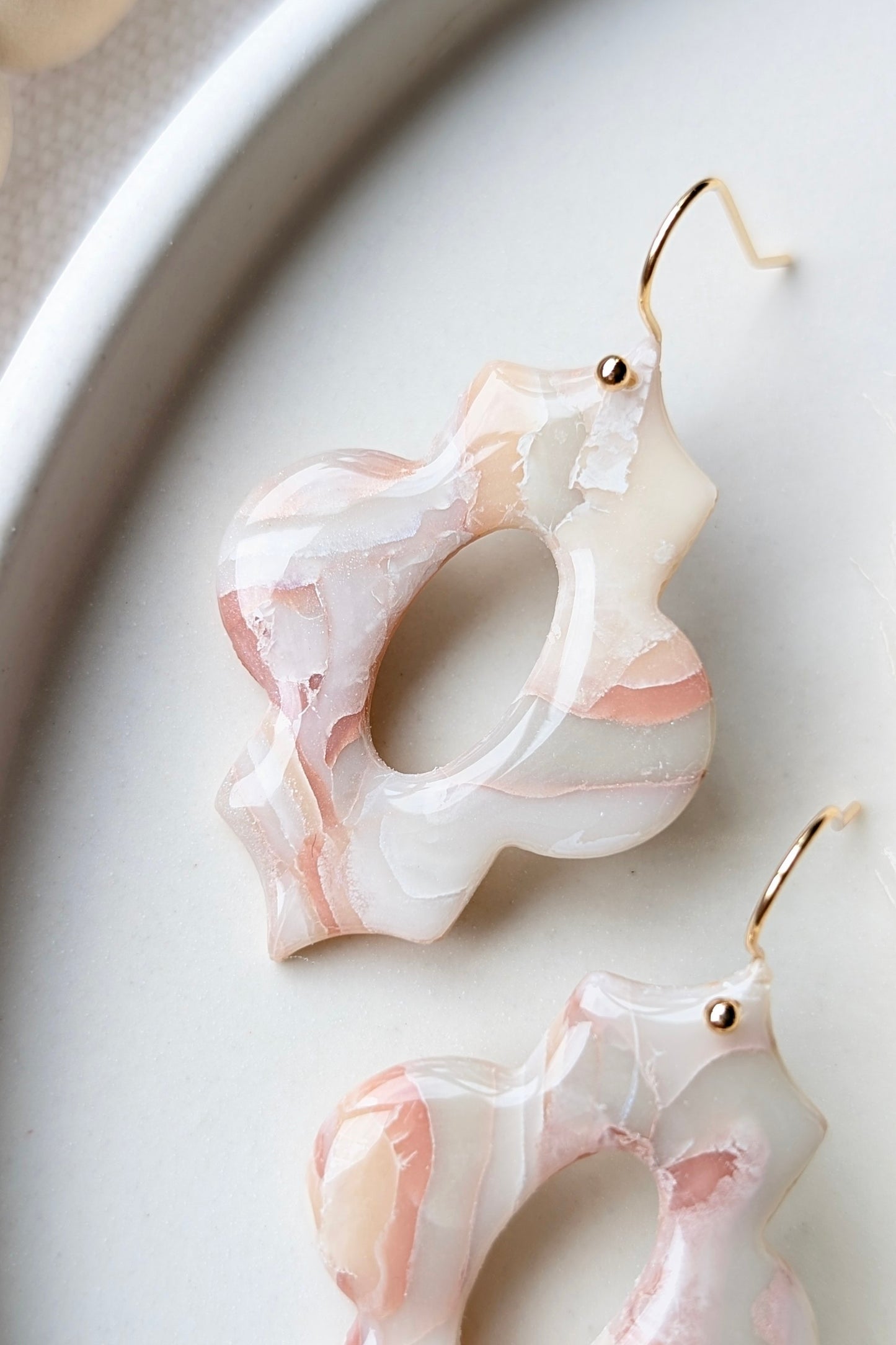 Dangles #8 - Geode Slab - Spring Flowers #1 Palette