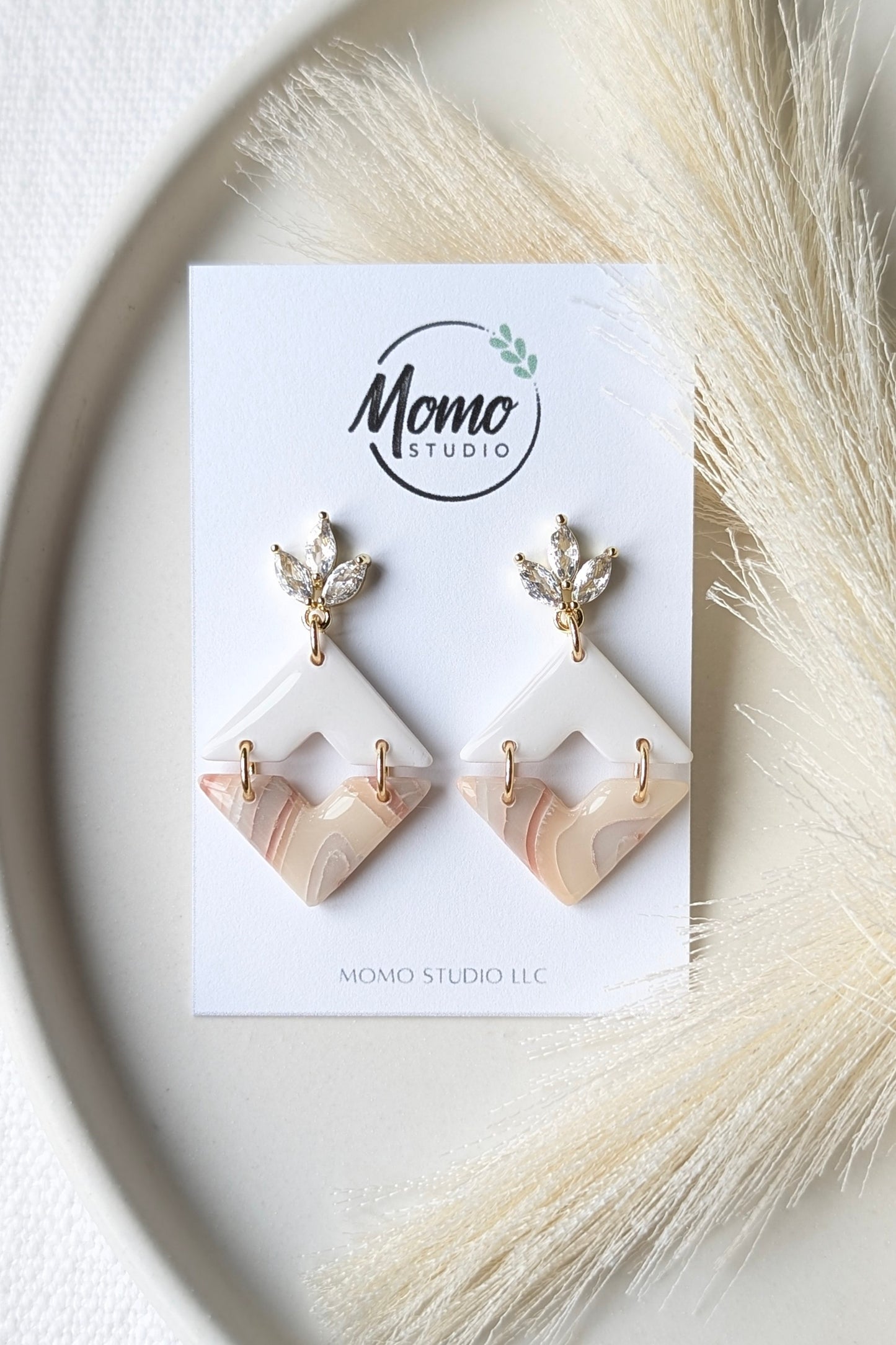 Dangles #13 - Geode Slab - Spring Flowers #1 Palette