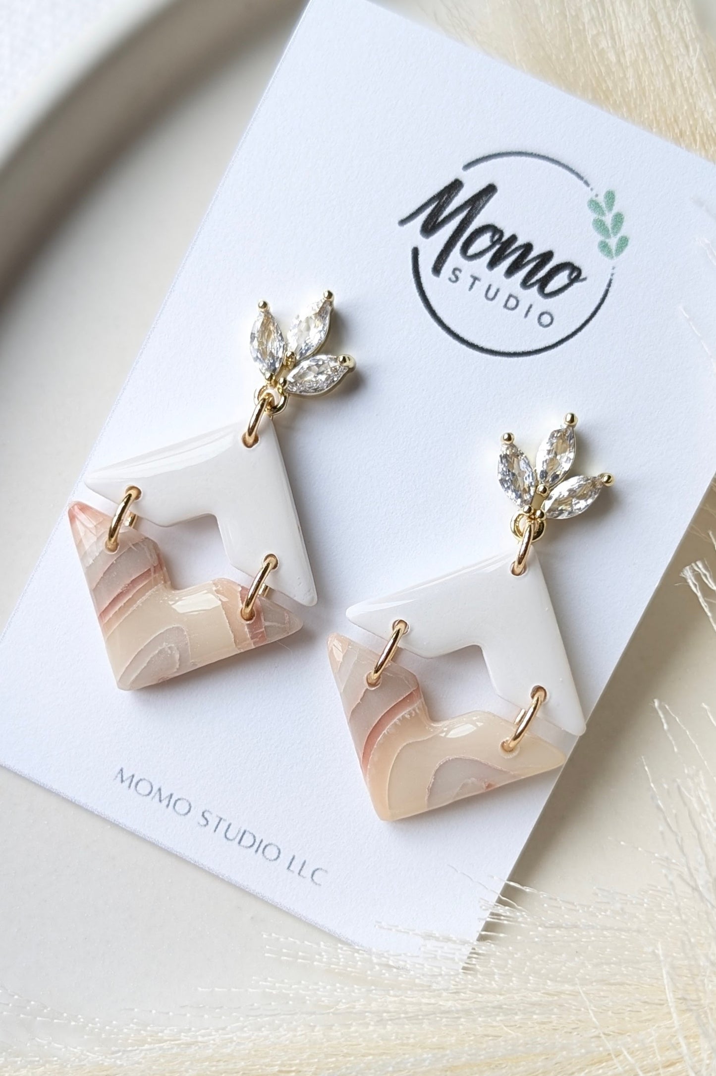 Dangles #13 - Geode Slab - Spring Flowers #1 Palette