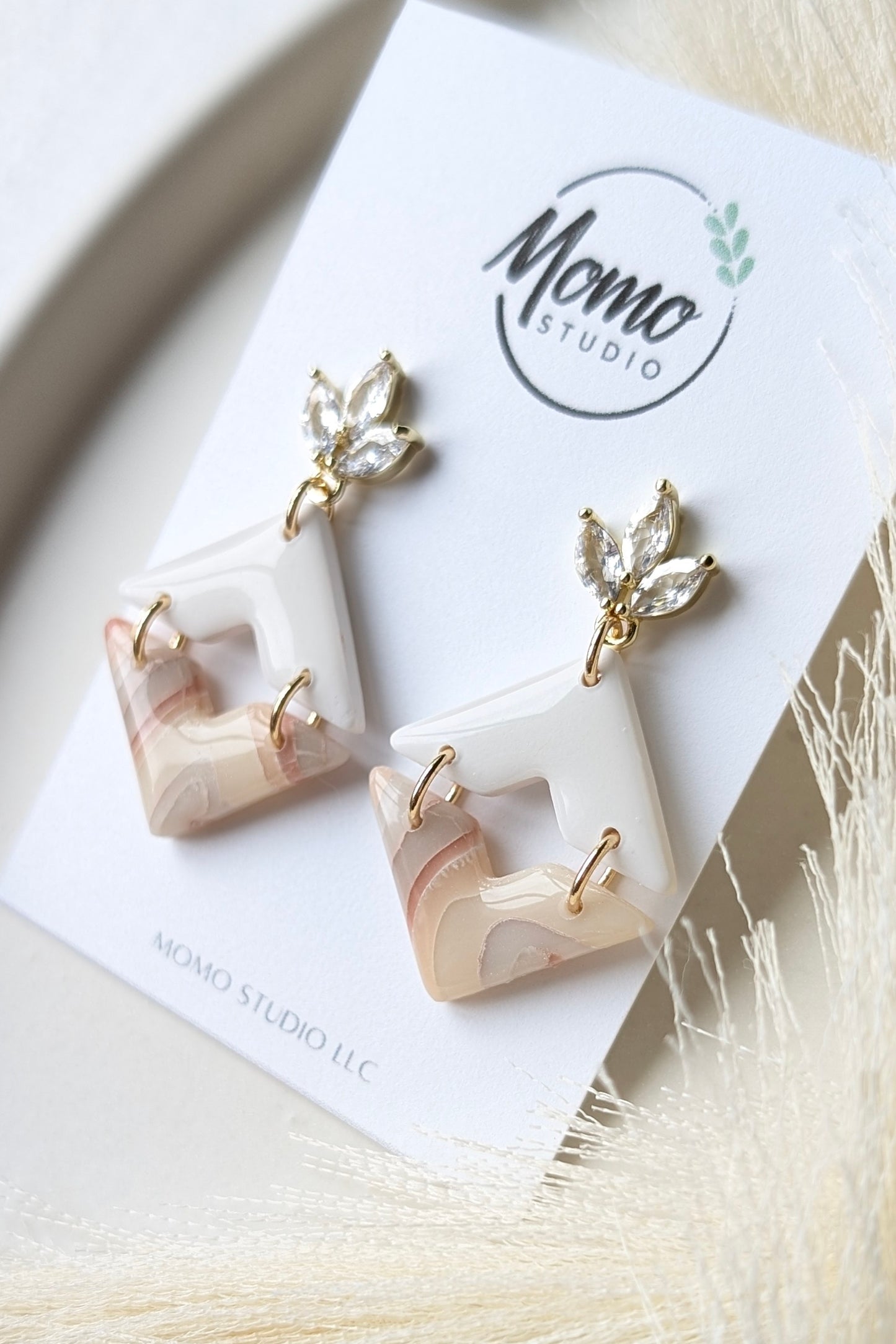 Dangles #13 - Geode Slab - Spring Flowers #1 Palette