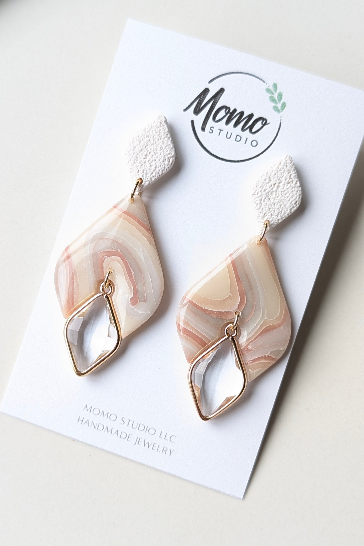 Dangles #5.1 - Geode Slab - Spring Flowers #1 Palette