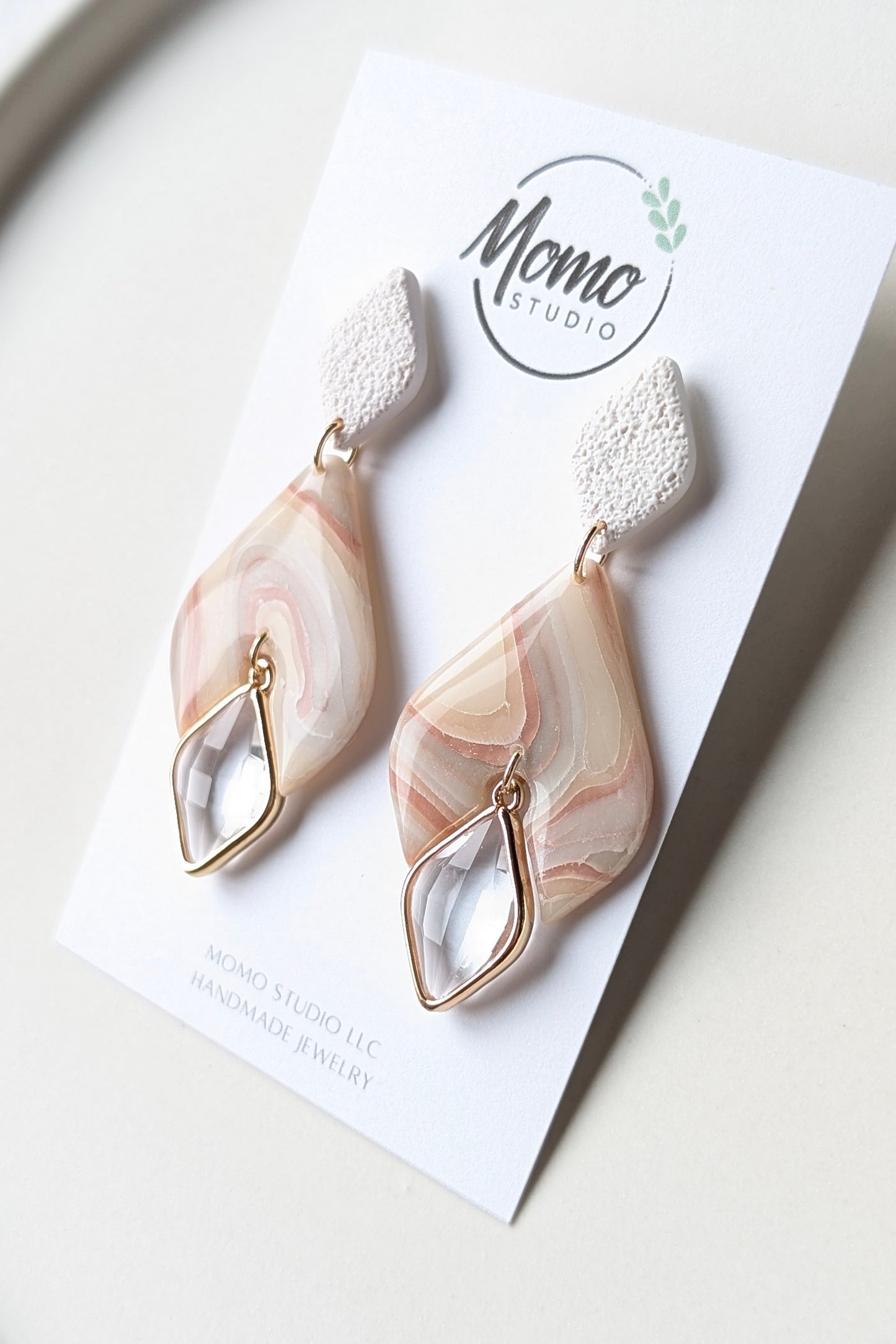 Dangles #5.1 - Geode Slab - Spring Flowers #1 Palette