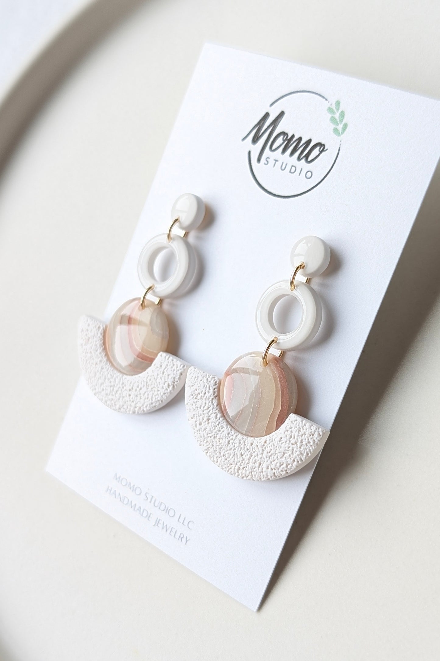 Dangles #19 - Geode Slab - Spring Flowers #1 Palette