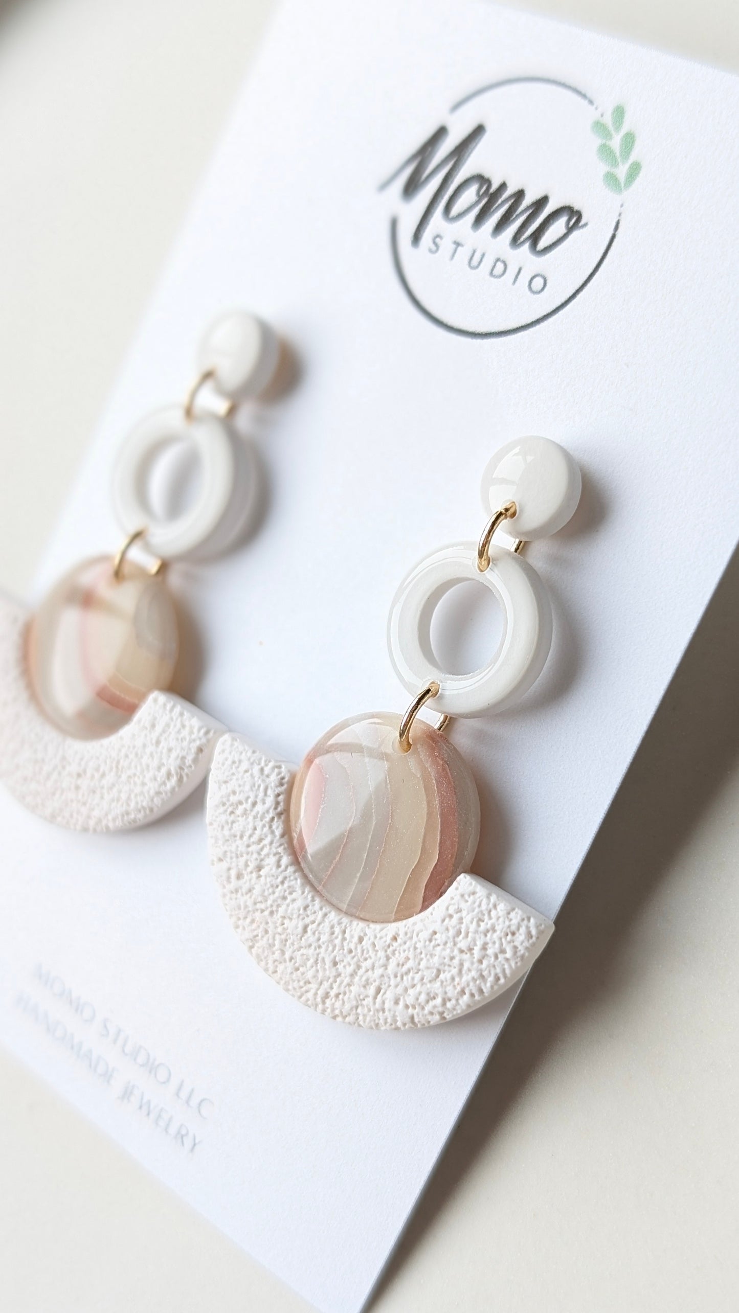 Dangles #19 - Geode Slab - Spring Flowers #1 Palette