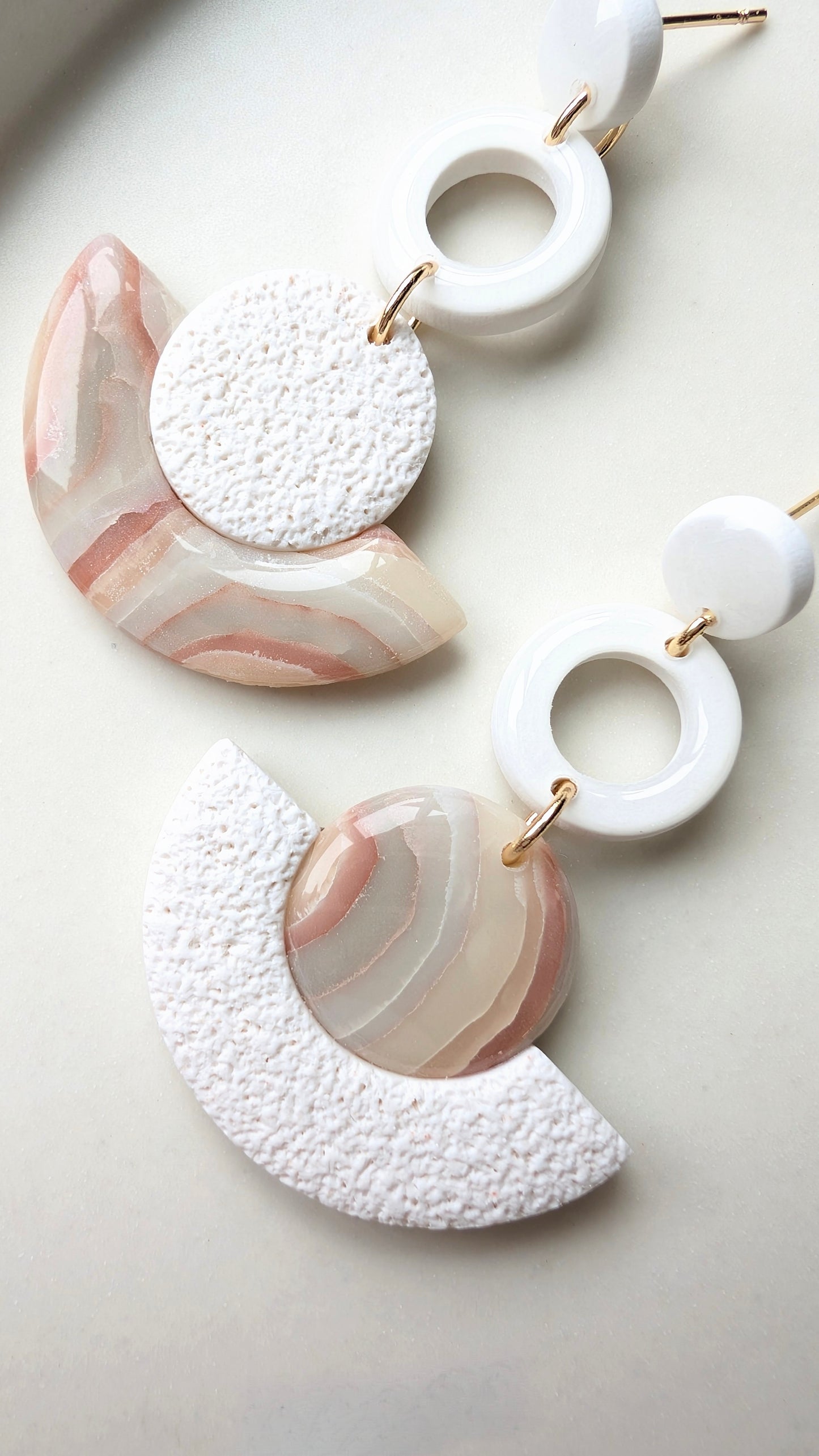 Dangles #19 - Geode Slab - Spring Flowers #1 Palette