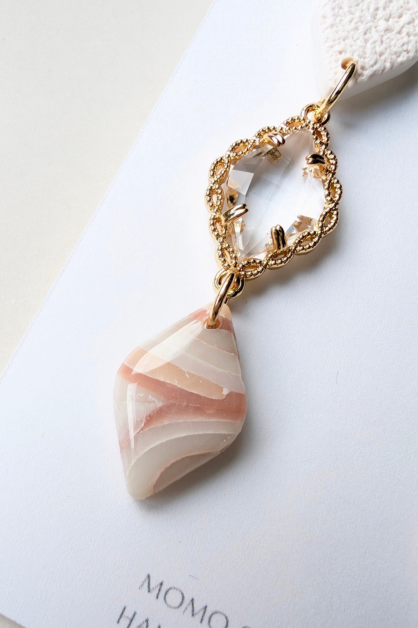 Dangles #16 - Geode Slab - Spring Flowers #1 Palette