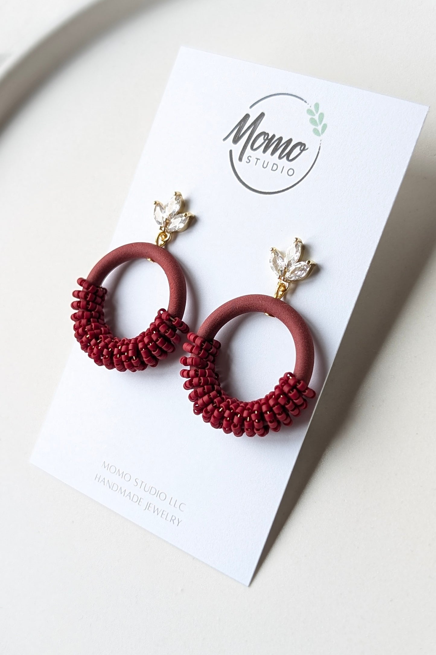 Beaded Hoops Collection - Mixed Palette (FLP1 - Au Chico)