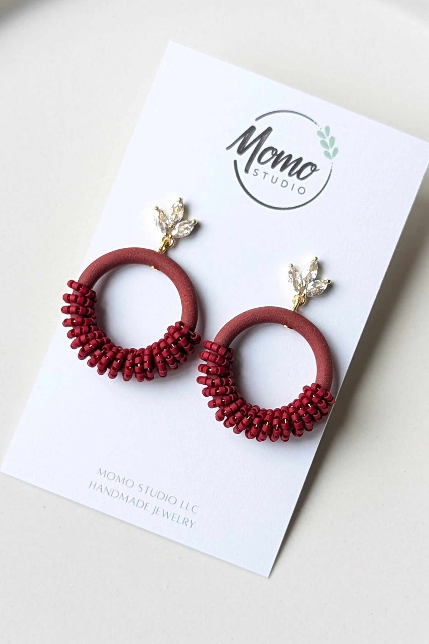 Beaded Hoops Collection - Mixed Palette (FLP1 - Au Chico)