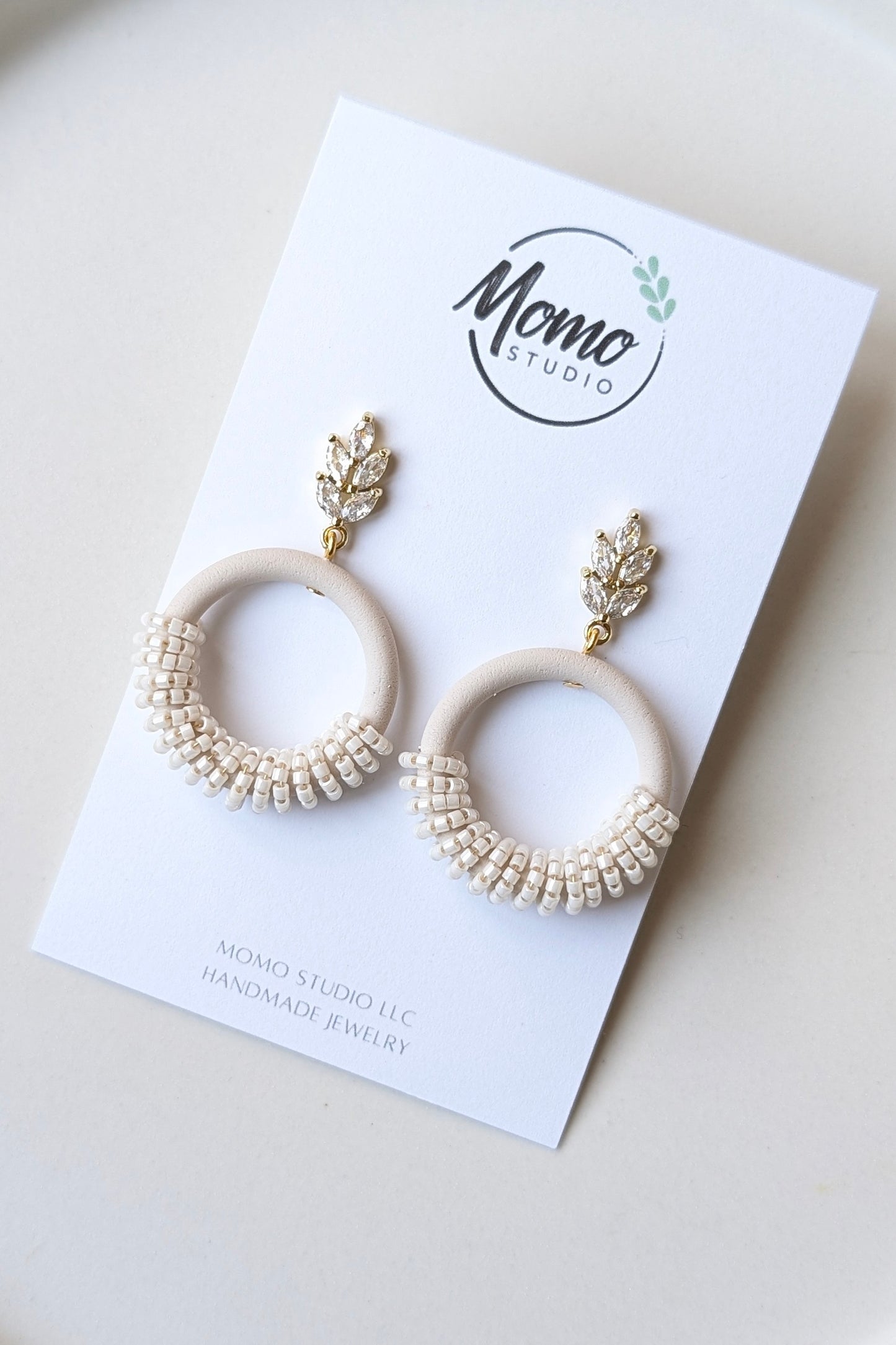 Beaded Hoops Collection - Mixed Palette (IP1 - Mercury)