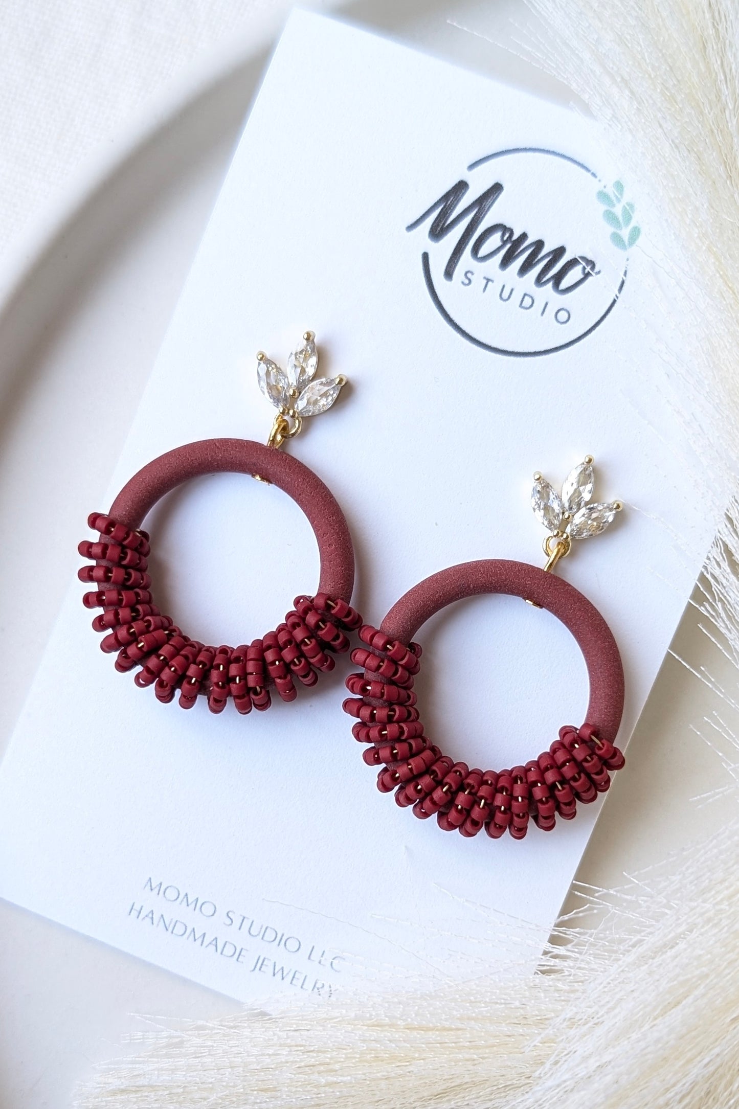 Beaded Hoops Collection - Mixed Palette (FLP1 - Au Chico)