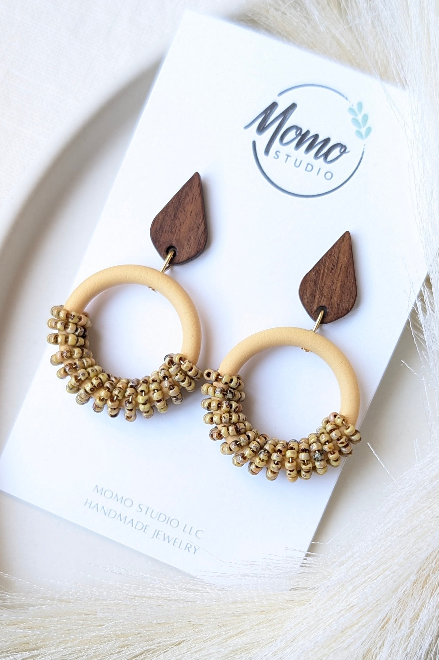 Beaded Hoops Collection - Mixed Palette (FLP1 - Cape Honey)