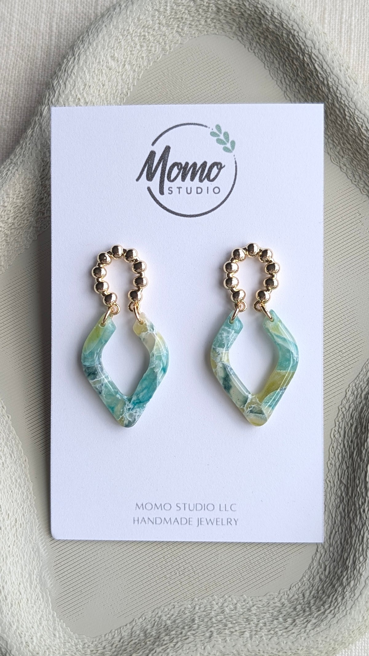 DANGLES #1 - Chartreuse Stone Collection