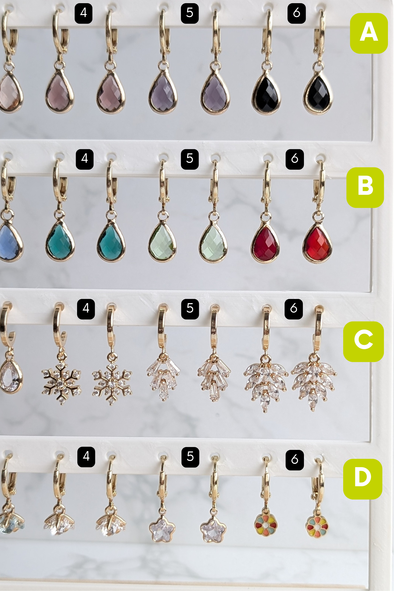 HUGGIES + HOOPS - 24 STYLES