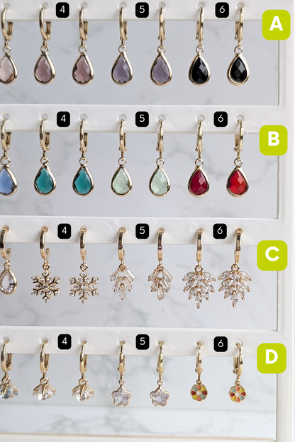 HUGGIES + HOOPS - 24 STYLES