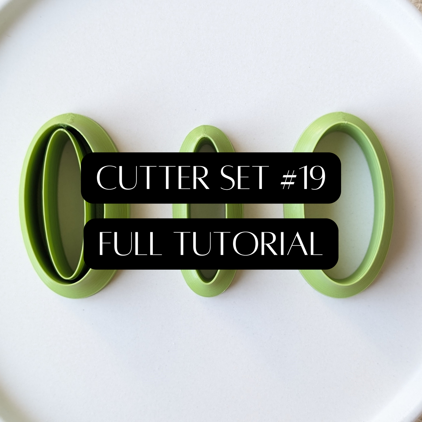 Cutter Set #19 - Full Tutorial (CUTTERS NOT INCLUDED)