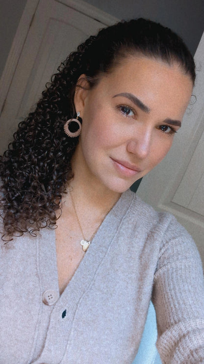 Beaded Hoops Collection - Mixed Palette (SNP1 - Poppy Seed) GLOSSY