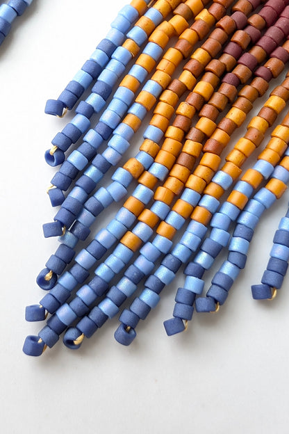 CLAY + MIYUKI BEADS #4