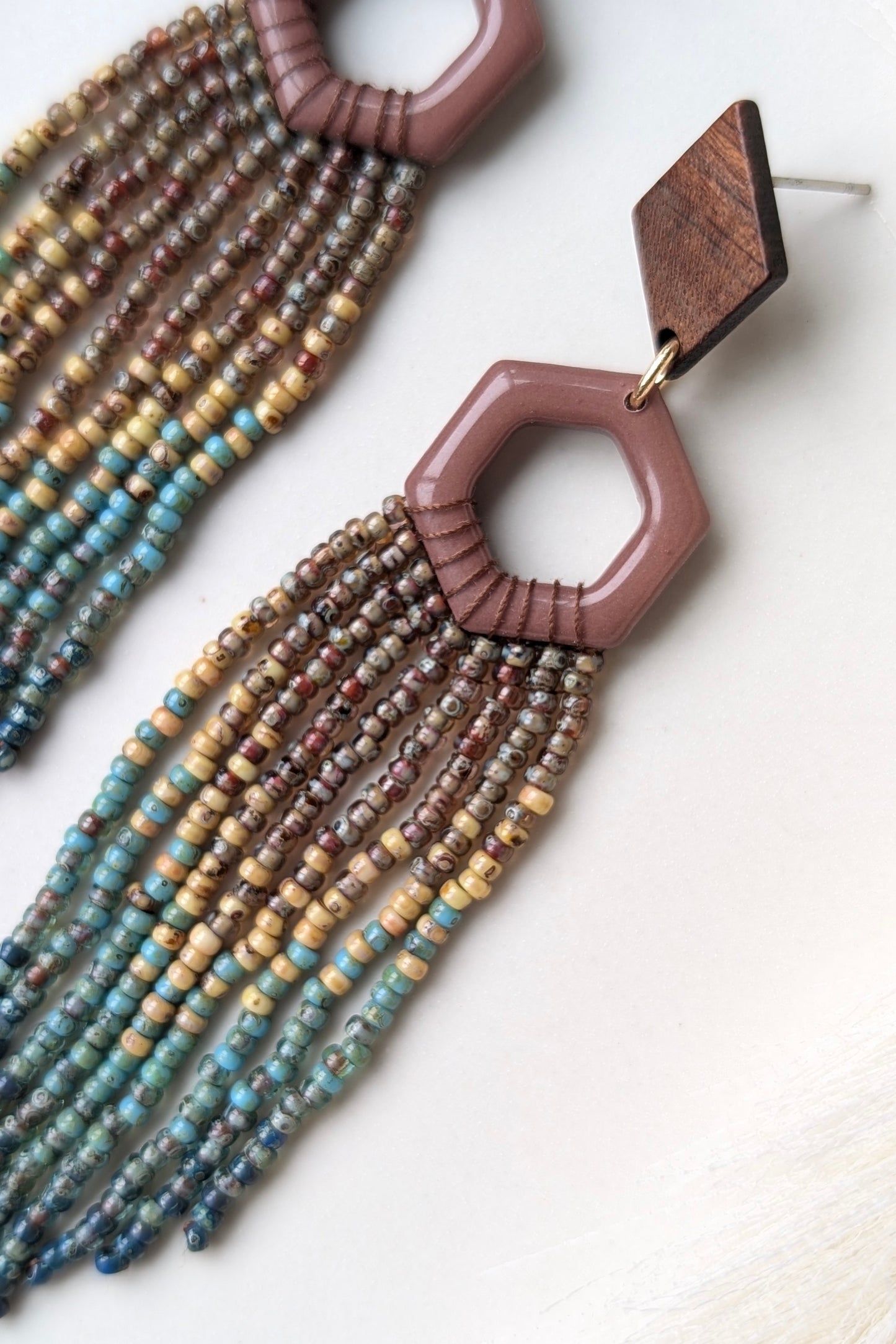 CLAY + MIYUKI BEADS #7