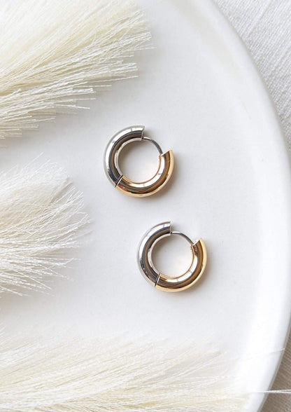 Gold Collection - Reversible Hoops