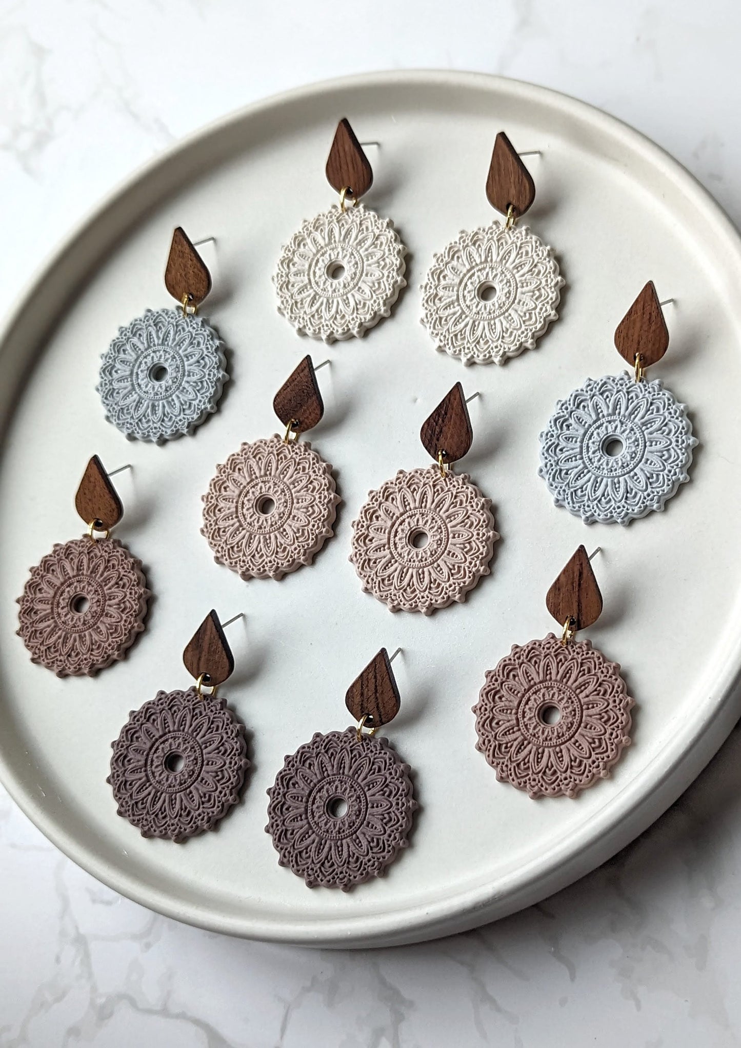 MANDALA 2.07 - Neutral Floral Palette #1 - Wafer