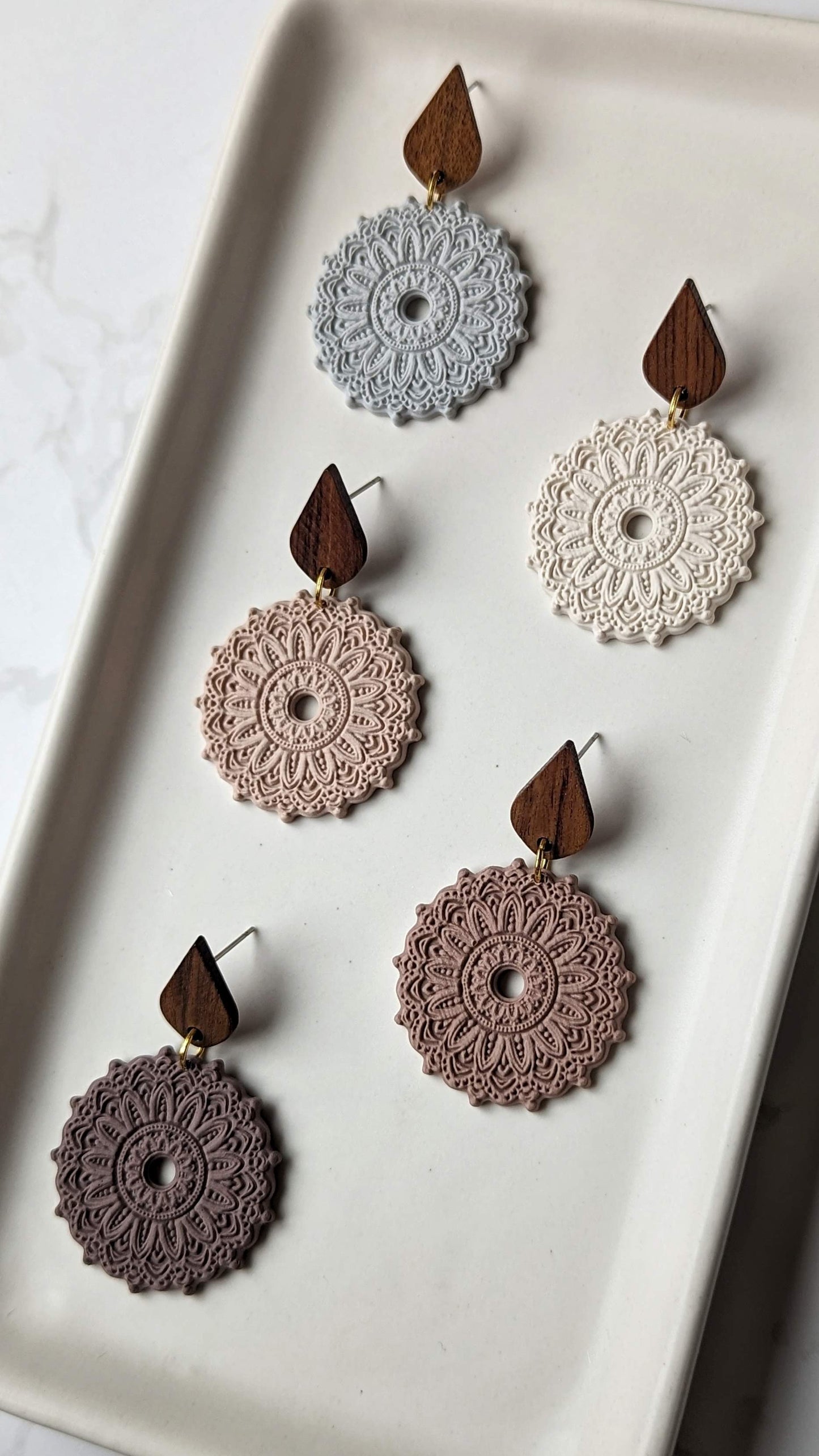MANDALA 2.07 - Neutral Floral Palette #1 - Tiara