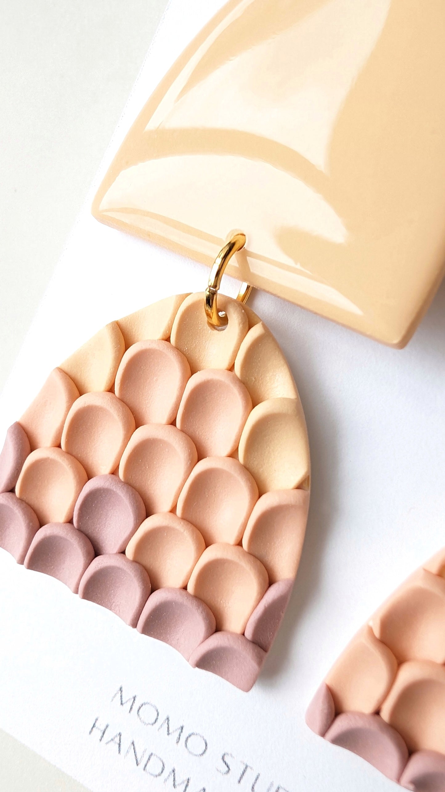 Dangles #3 - Pushed Clay Slab #3 - Spring Palette #1