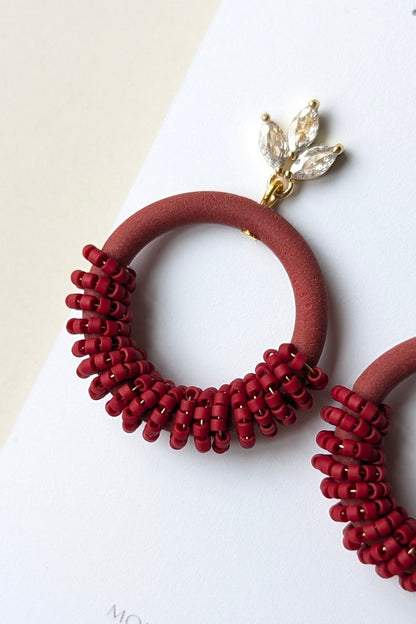 Beaded Hoops Collection - Mixed Palette (FLP1 - Au Chico)