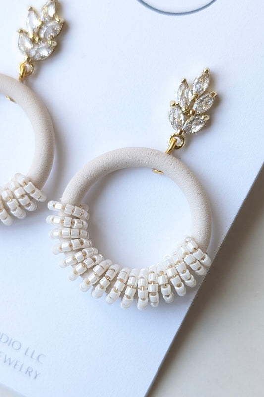 Beaded Hoops Collection - Mixed Palette (IP1 - Mercury)