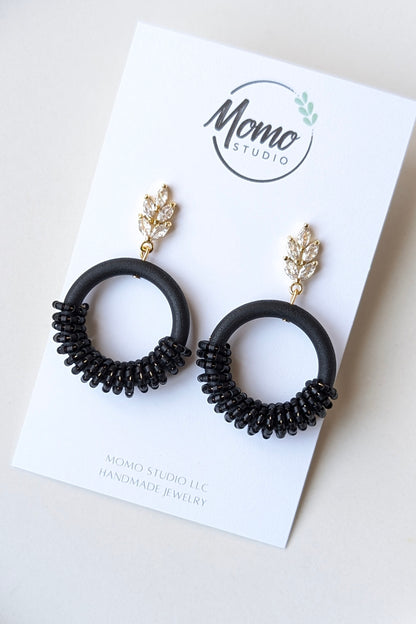 Beaded Hoops Collection - Mixed Palette (SNP1 - Poppy Seed) MATTE