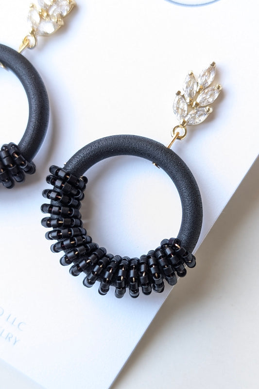 Beaded Hoops Collection - Mixed Palette (SNP1 - Poppy Seed) MATTE