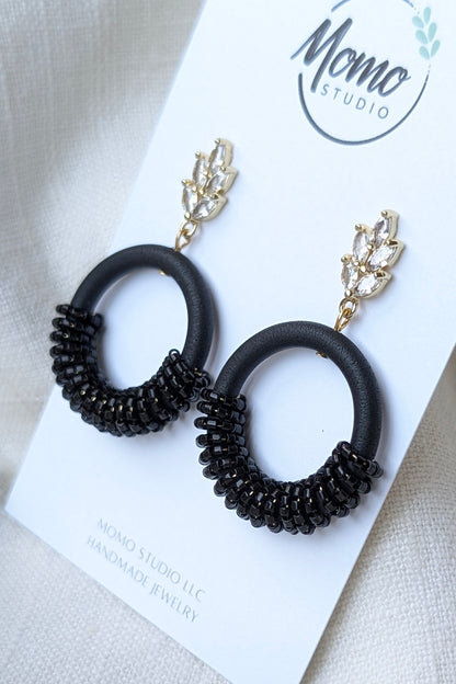 Beaded Hoops Collection - Mixed Palette (SNP1 - Poppy Seed) GLOSSY