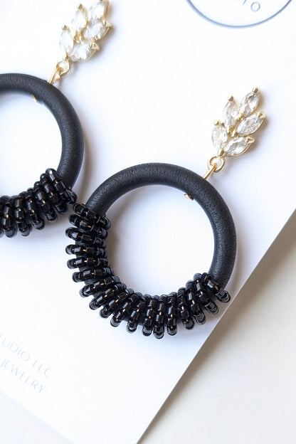 Beaded Hoops Collection - Mixed Palette (SNP1 - Poppy Seed) GLOSSY