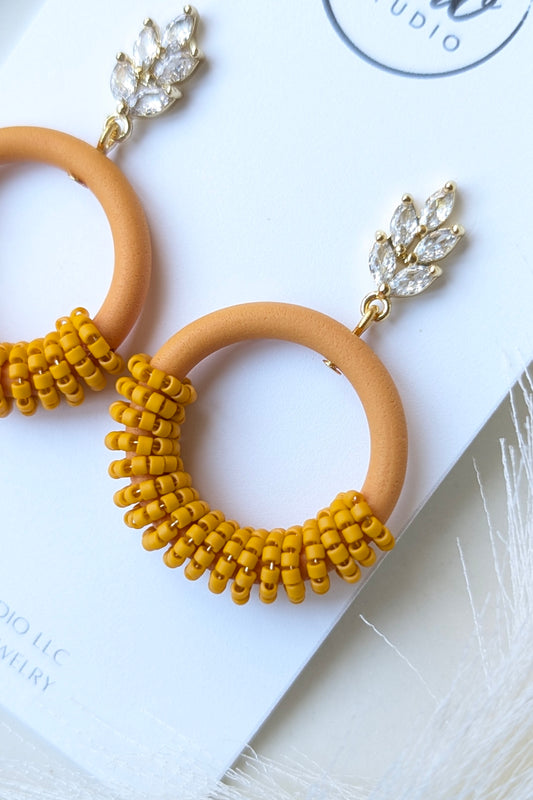 Beaded Hoops Collection - Mixed Palette (FLP1 - Grandis)