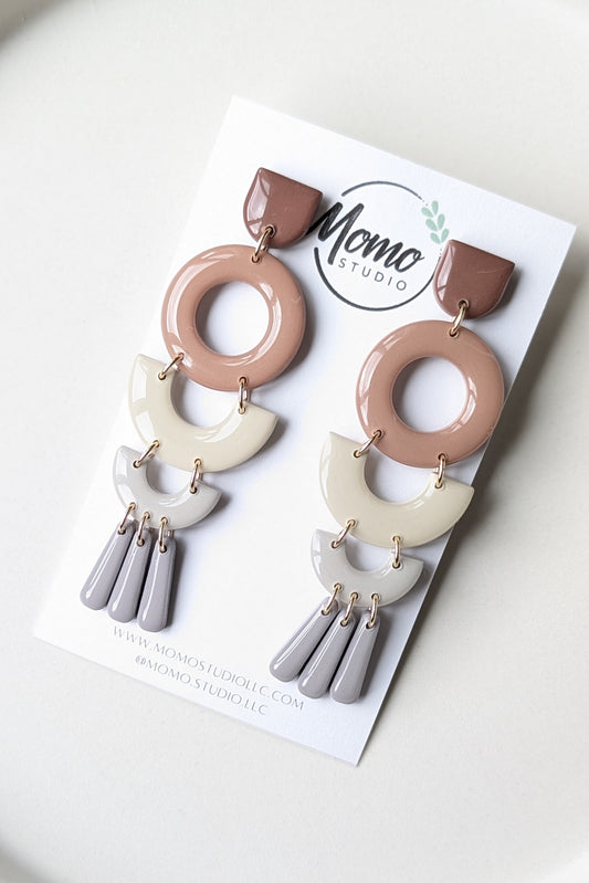 Five Level Dangles - Pebbles Palette #2