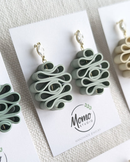 DANGLES #1 - Ribbon Collection - Honeycomb