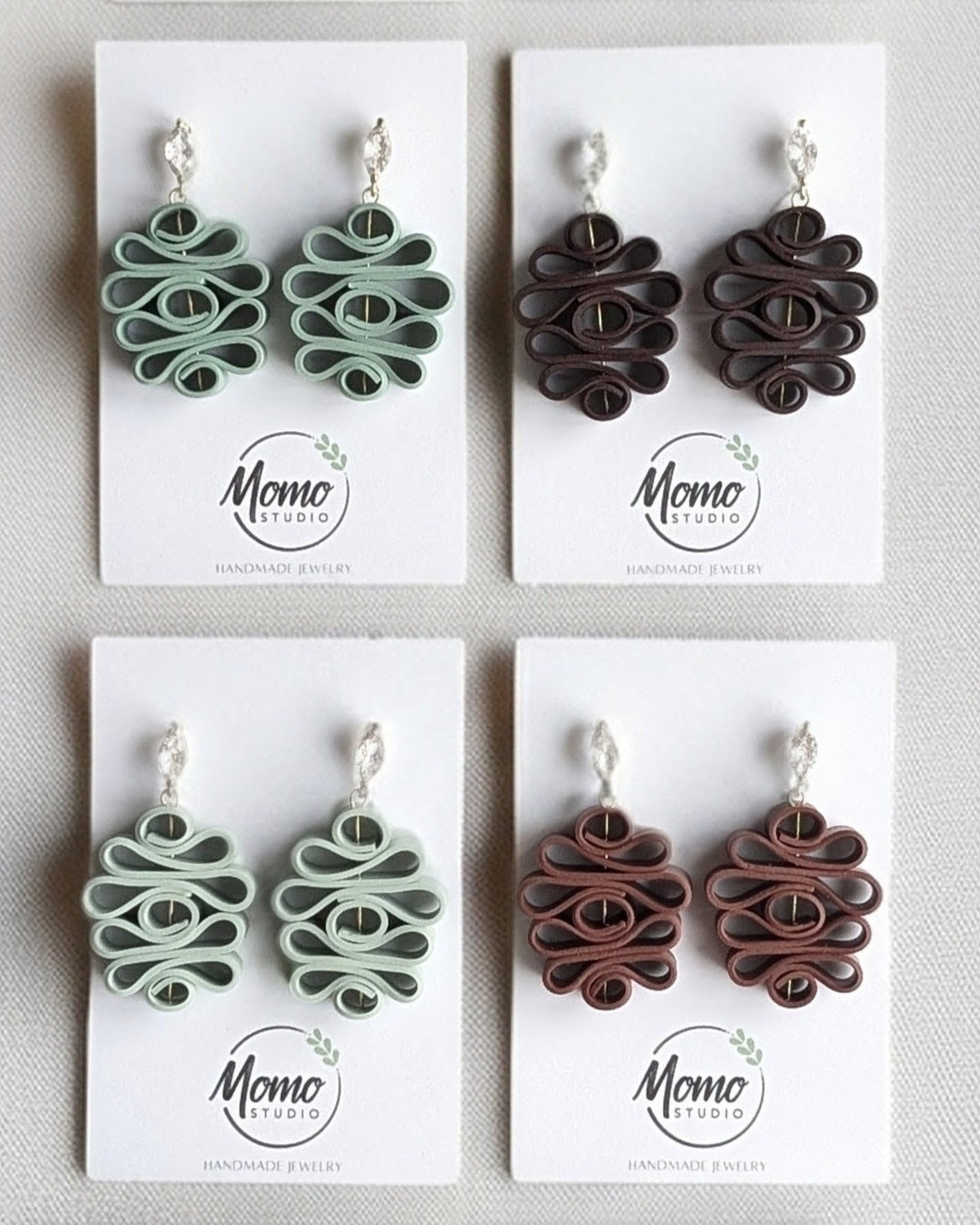 DANGLES #3 - Ribbon Collection - Honeycomb