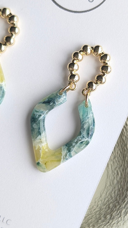 DANGLES #1 - Chartreuse Stone Collection