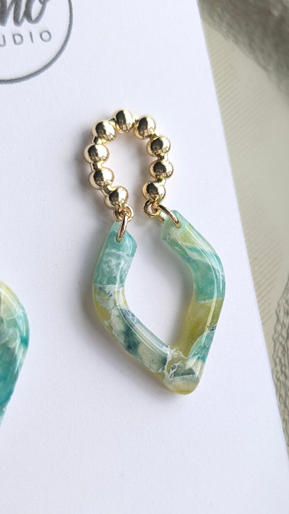 DANGLES #1 - Chartreuse Stone Collection