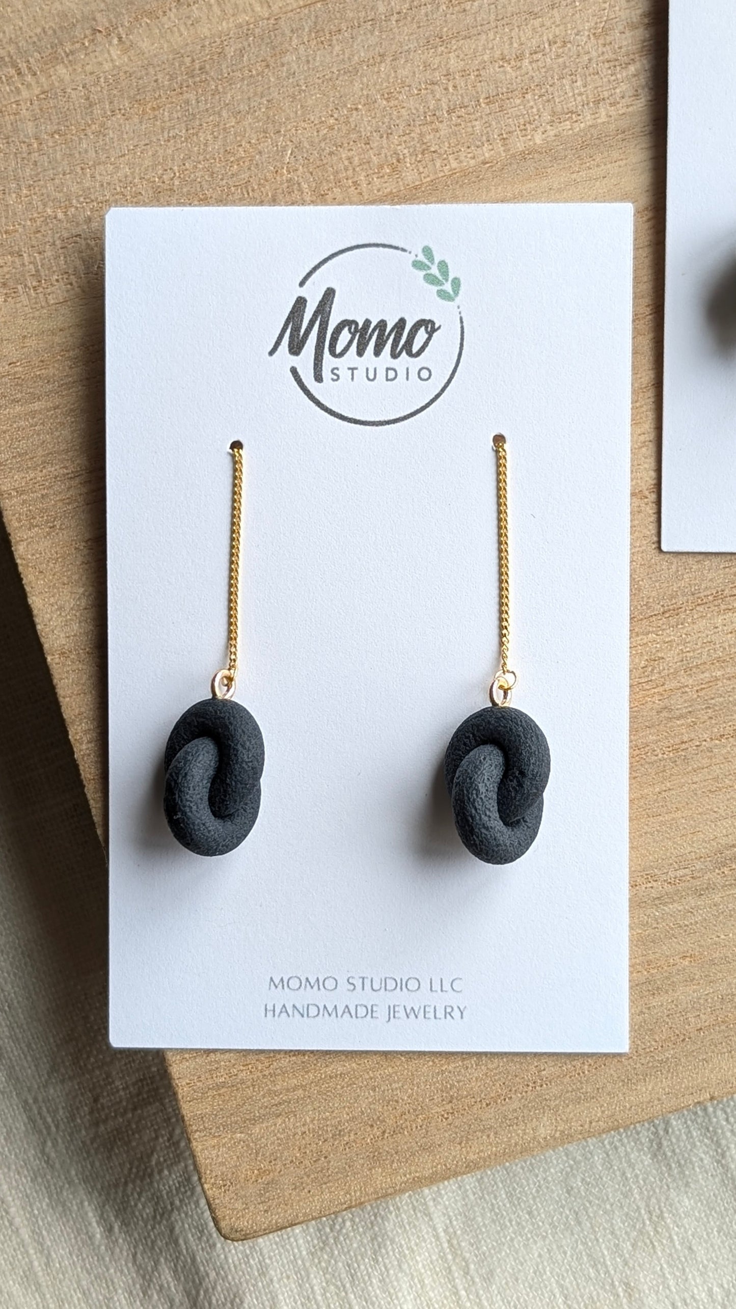 THREADERS - Double Hoop Knots - Matcha Palette